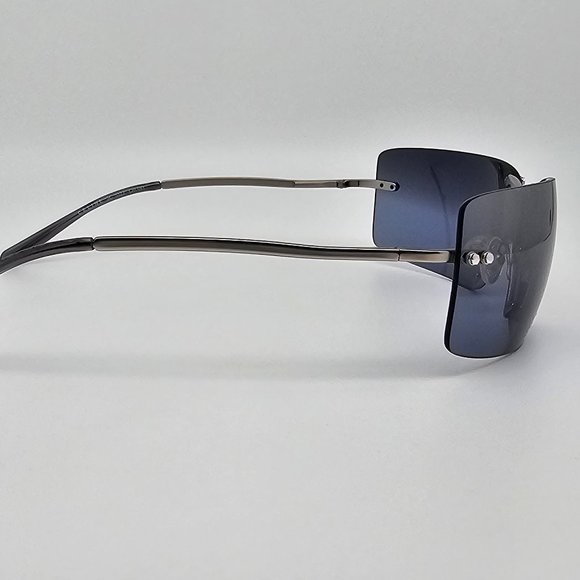 Celine SC1033 Col. 581 Silver Frame Grey Blue Gradient Mirror Lens Sunglasses - Picture 5 of 12